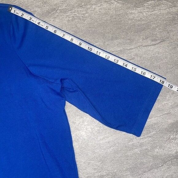 Coral Bay 3X Novelty Christmas Holiday Flamingo Holly Ugly Sweater Comfy V-Neck - Picture 4 of 7